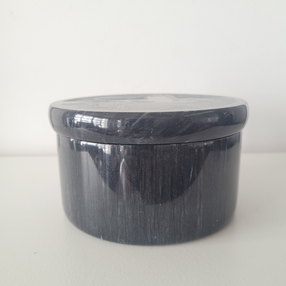 Vintage Siku Genuine Carved Soapstone Lidded Trinket Box - Eskimo Art Canada - Picture 3 of 7